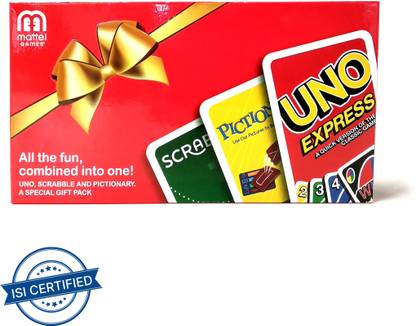 मैटेल गेम्स UNO GAMES COMBO PACK