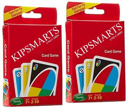 KIPSMARTS FAMILY CARD GAME COMPLETE (PACK Of 2) (Multicolor)