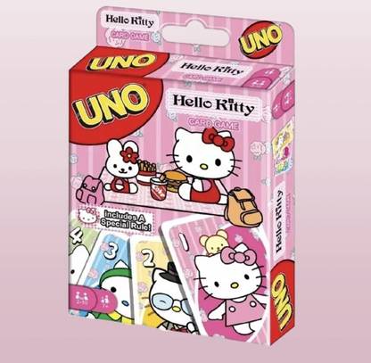 Bestie Toys Uno Hello Kitty Card Game For Kids Adult, Multi color Game.