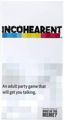 AweStuffs Incohearent - The Guess The Gibberish Party Game Fun Games for Adults