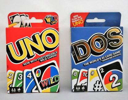 JUBLYN Uno Dos Card Game Exciting Card Game for Family
