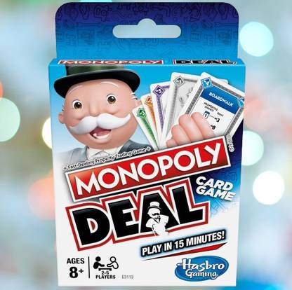vworld monopoly deals card game for kids