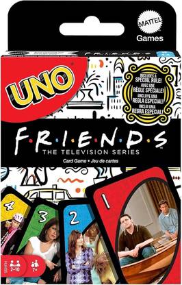SALPITOYS UNO Friends Card Game, Family, Inspired by The TV Series