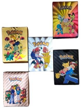 Vvansa Traders 50Pcs Playing Card 10Gold, 10Rose, 10Silver, 10Black & 10Rainbow