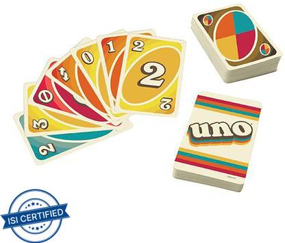 mattel GAMES UNO Iconic 1970s Card Game