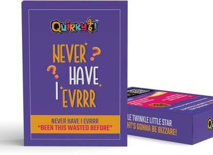 Quirky Hai Never Have I Ever Game for Uncontrollable Giggles & Unexpected Secrets -50 Cards