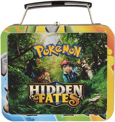 Honch Poke-Moon Playing Hidden Fates Battle Styles Games with 3 Booster Card