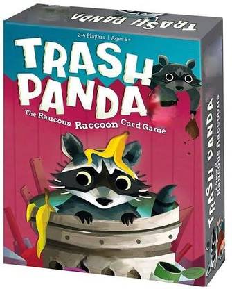 YIQELU Trash Panda, The Raucous Raccoon Card Game, 2-4 Players, Ages 8+