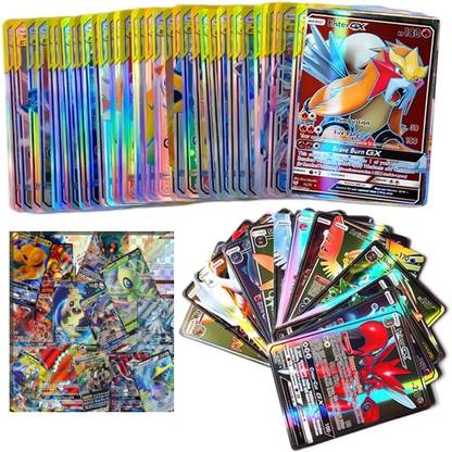 Funkey Playing Cards 100 Cards Poke-Moon Cards Best Trading cards Gift for Kids