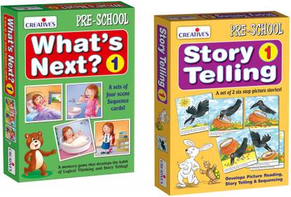 CREATIVE'S "Story Telling -1" + "What's Next-I"_(Combo Pack)