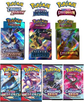 CrazyBuy Pokemon - Basic vmax Ex Gx Booster cards