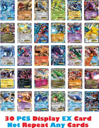 FEDOY Pokemon Mega Legendary EX Series Card Set Of 30 Cards (Display EX Card Set)