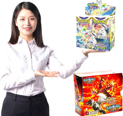 moi moi New Pokemon Cards for Kid Real V Max GX Special Addition High HP T