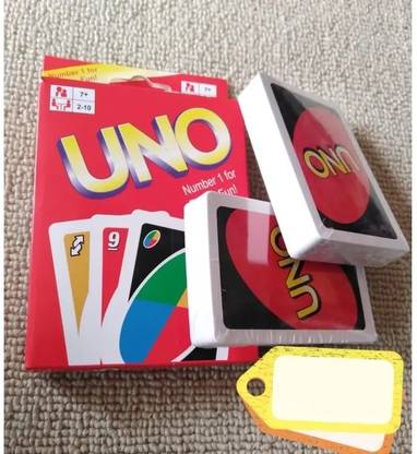 Toyporium Uno Playing Cards Fun Game for Family Night, Travel Game & Gift Set(7+ Years)|79