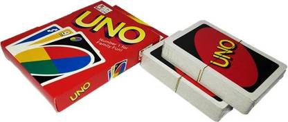 MAG BEE UNO FAMILY CARD GAME COMPLETE PACK OF 108 CARDS (Multicolor)