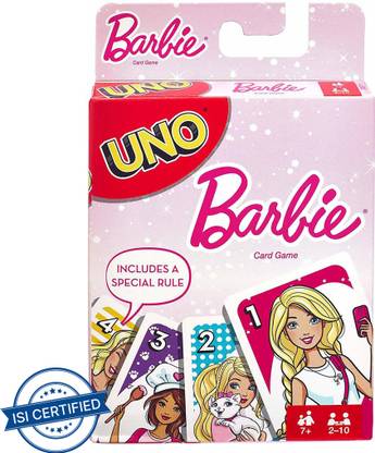mattel GAMES UNO Barbie Card Game