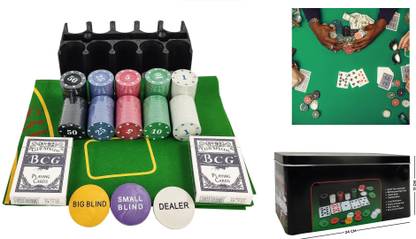 YAJVANE Poker Chipset (200 Pcs)