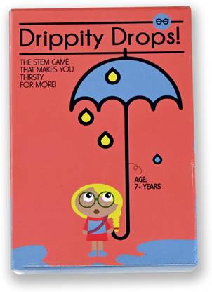 The Pretty Geeky Drippity Drops Educational Science Game | Water Cycle Concept Card Game