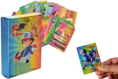 littlewish 55 PCS Rainbow Foil Assorted Cards TCG Deck Box
