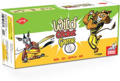 Kaadoo JUNGLY Wild Cricket Card Game