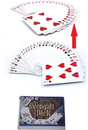 R.s.Magic Tricks Svengali Deck Poker Size Card Magic Tricks