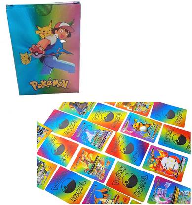 NUMBER CASE TOYS Rainbow Pokémon Cards Pack of 55 cards
