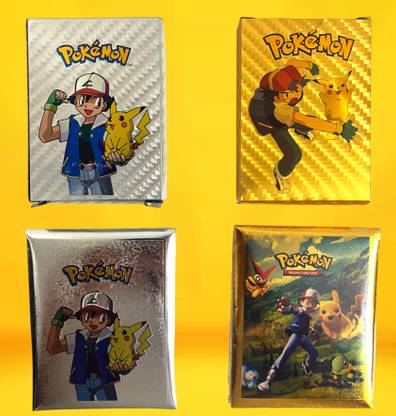 WOYR Pokemon 55 pcs golden and silver each with 10 pcs booster pack