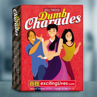 Exciting Lives Bollywood Dumb Charades-A Fun Game for Friends & Family
