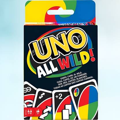 WOYR UNO All WILD Playing Card Game|110 UNO Cards| UNO All Wild Game