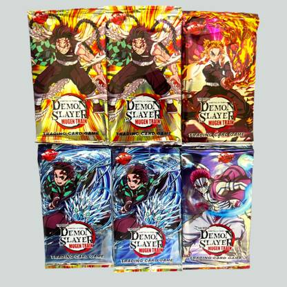 WOYR 48 PC Demon Slayer Playing Card Game|Anime Cards|Demon Slayer Cards Booster Pack