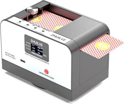 Augen Automatic Card Dealer 2 Deck High Speed Card Dealer Machine 360° Rotating