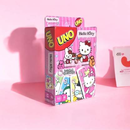 WOYR UNO Hello Kitty Playing Card Game for Kids|UNO Playing Cards