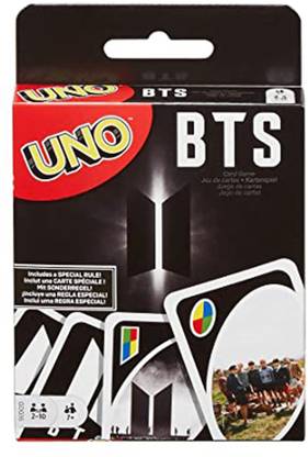 KIDOS UNO BTS GROUP IN CARDS GAME ( MULTI COLOR )