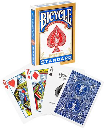Bicycle Gold Standard Poker Size Playing Cards Deck (Single Pack)