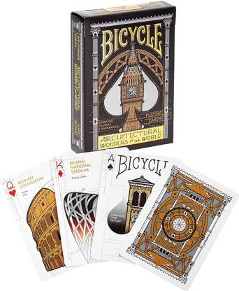 Bicycle Architectural Wonders of The World Playing Cards