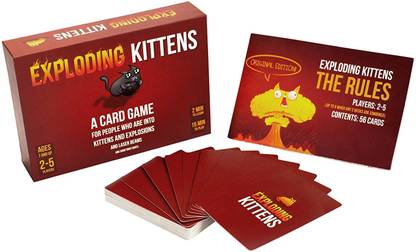 Kids Mandi Exploding Kittens - A Card Game