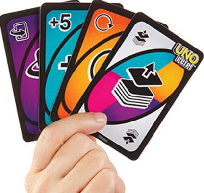MATTEL UNO FLIP CARD GAME PACK OF 2