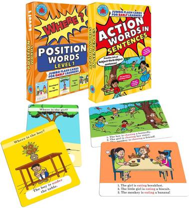 Brainy Bug Resources 60 flashcards, 30 position word cards, 30 subject verb object sentences cards
