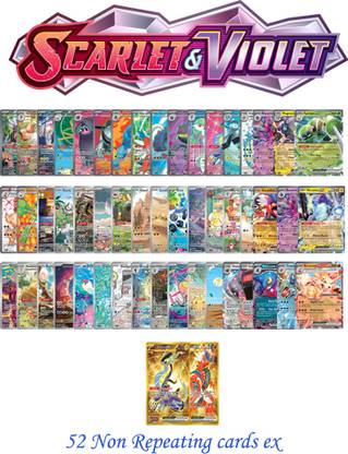 AncientKart Scarlet & Violet Super Rare Non Repetitive cards