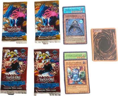 WOYR Yu-Gi-Oh 4 Set Premium Quality Booster Cards basic Playing card
