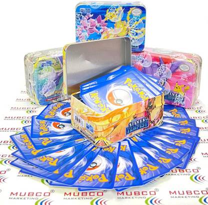 Mubco Silver Tempest Pokemon Card Game Totally Surprising Mix 38 Cards 1 Tin Assorted