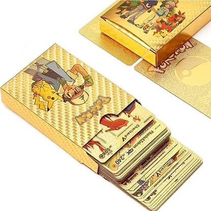 sevriza 55Pcs Pokemon Card Spanish Vmax GX Energy Card Charizard Trainer Boys Gift