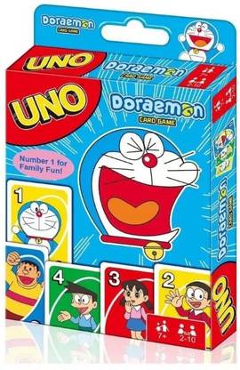 गिफ्ट कलेक्शन UNO Doraemon Card Game for kids and family Fun Game Doraemon Cards