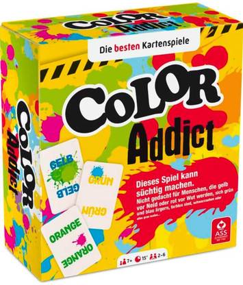 Parksons Color Addict Highly Addictive Card Game