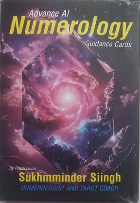 Shoppiingo AI Numerology Guidance 40-Cards Intuitive Number-Based Oracle Deck, Life Path