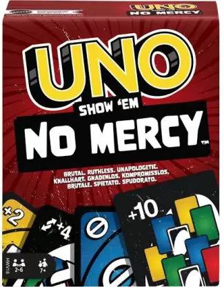 Magnemite UNO Show 'em No Mercy Card Game for Kids and Adults