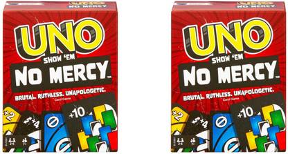 WOYR 2 set UNO Show em NO Mercy Playing Card Game with 168 cards and special rules