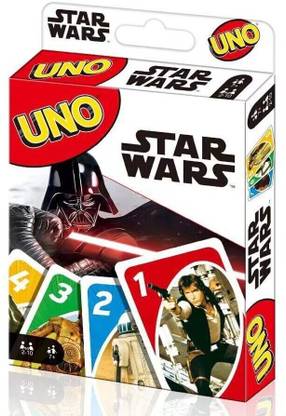 के सी एस UNO STAR WARS PLAYING CARD FOR KIDS AND ADULT