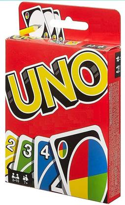 KITTY FLEX UNO Classic Colour & Number Matching Card Game, 108 UNO Cards For Kids & Adults