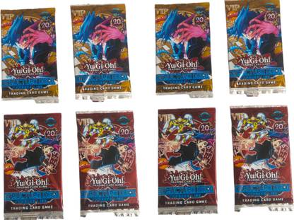 WOYR Yu-Gi-Oh 8 Set Premium Quality Booster Cards basic Playing card